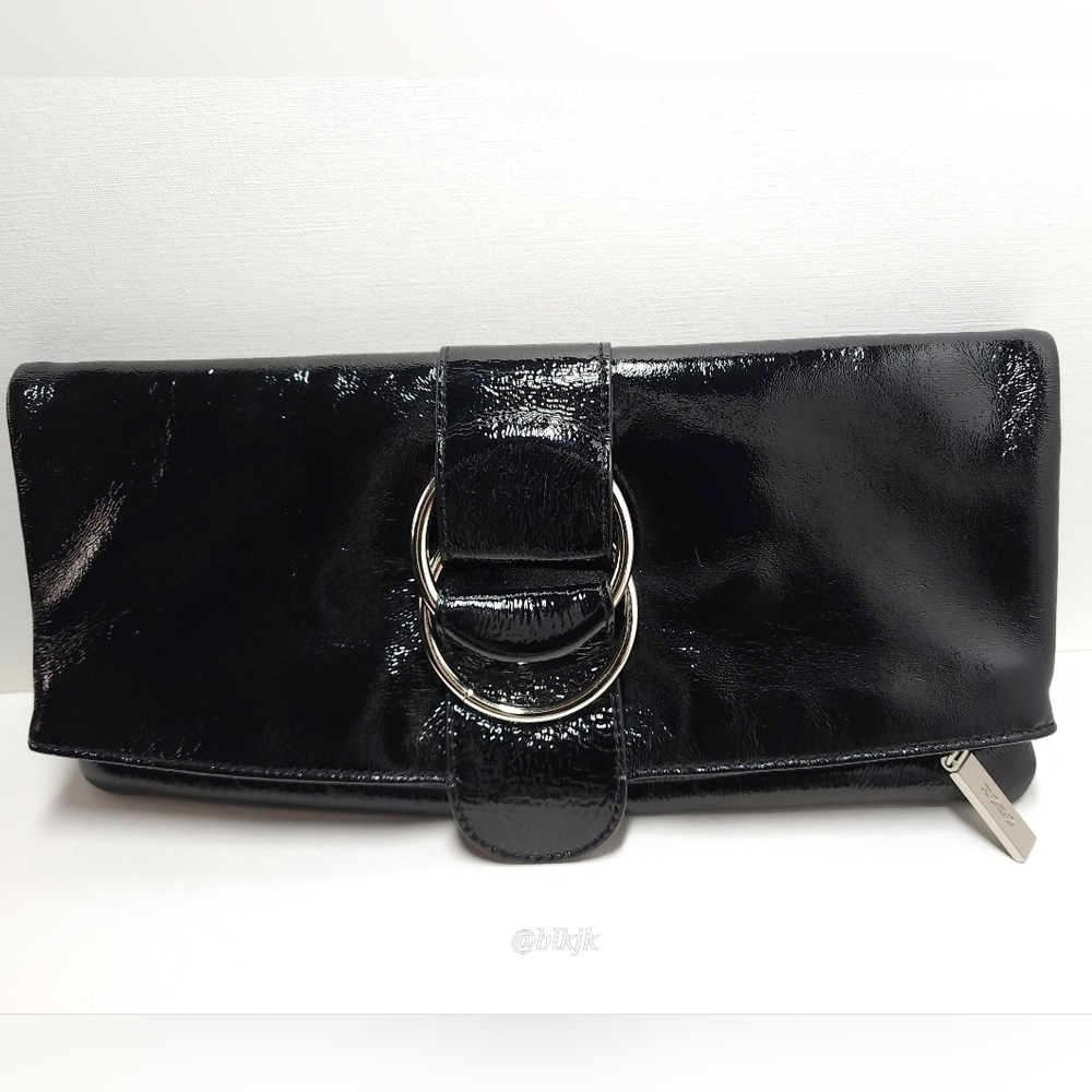 HOBO Patent Leather Clutch *Black* Like New Condition